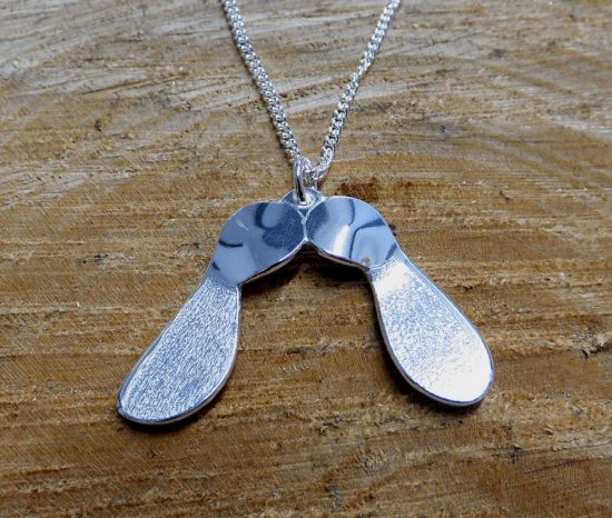 Sterling Silver Sycamore Pendant
